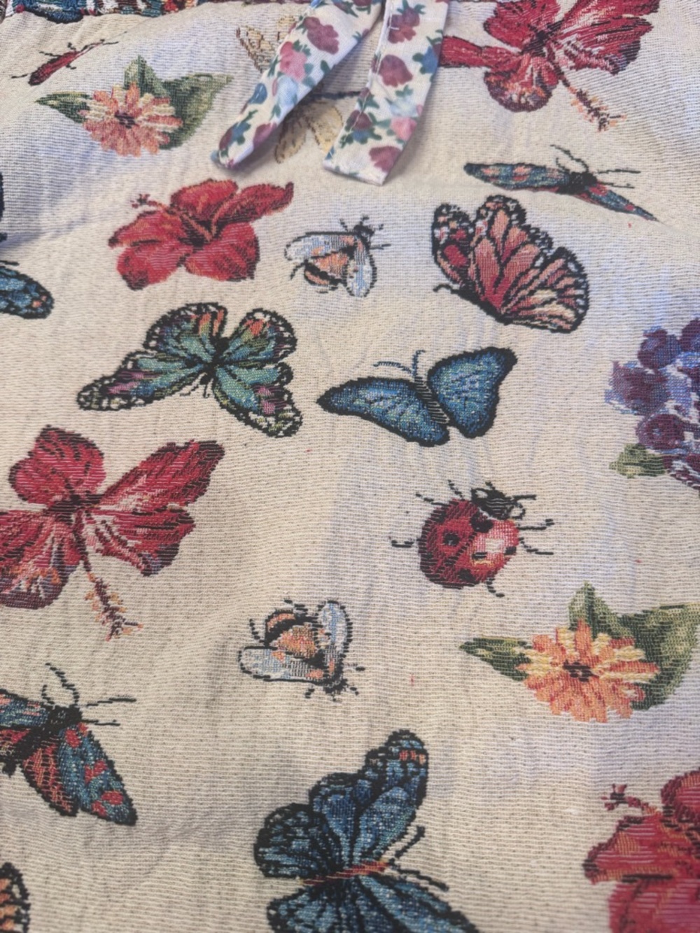 POL Flutterbloom Pants - Cream Multi, Size Small - Picture 5 of 14